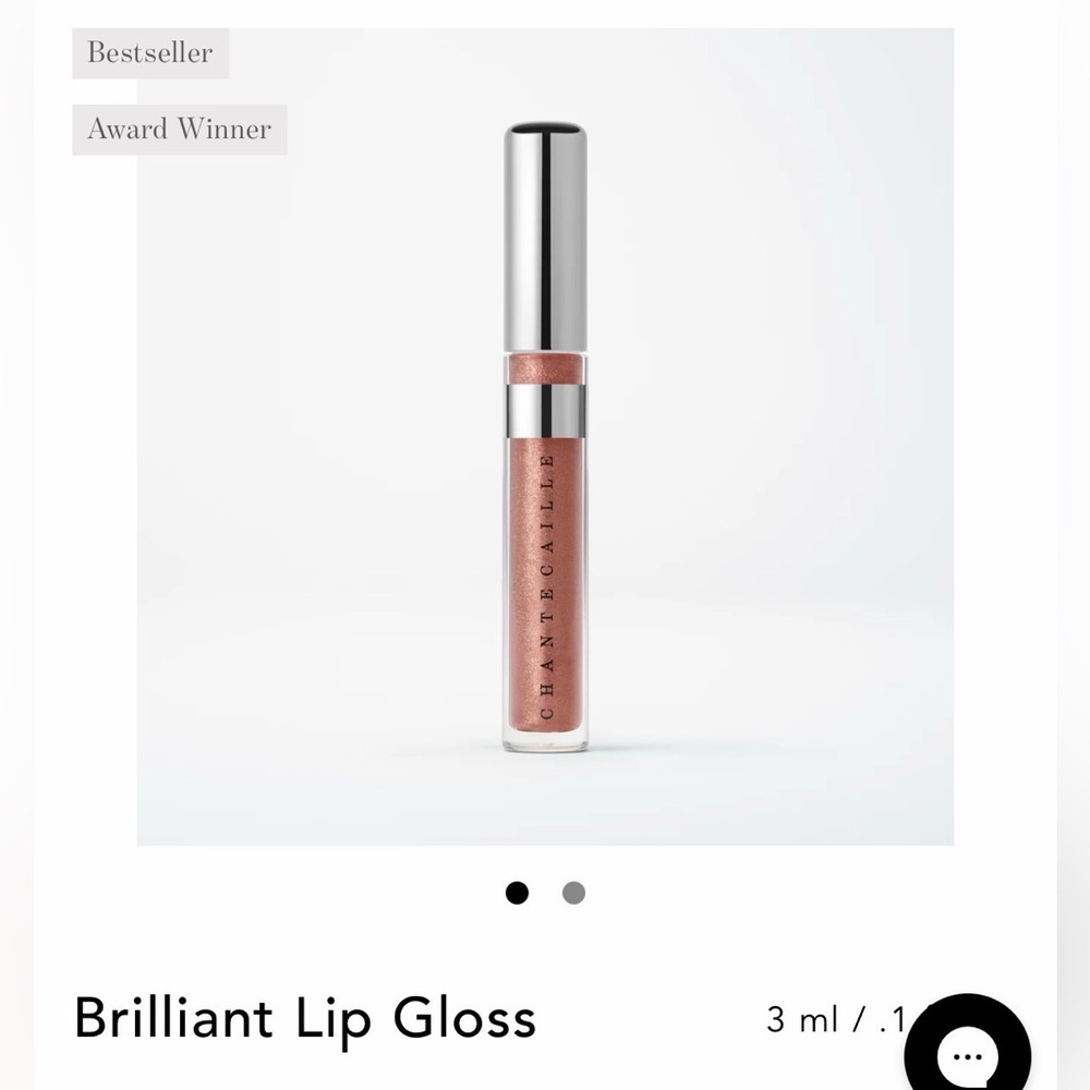 Chantecaille Brilliant Lip Gloss — in shade modern a Shimmering Beige